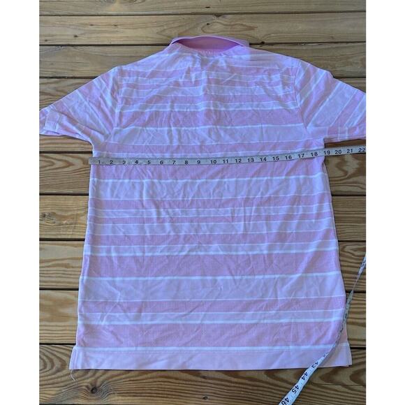 Nike Golf  Polo Shirt Size Small Men’s Pink Short Sleeve - Picture 7 of 7